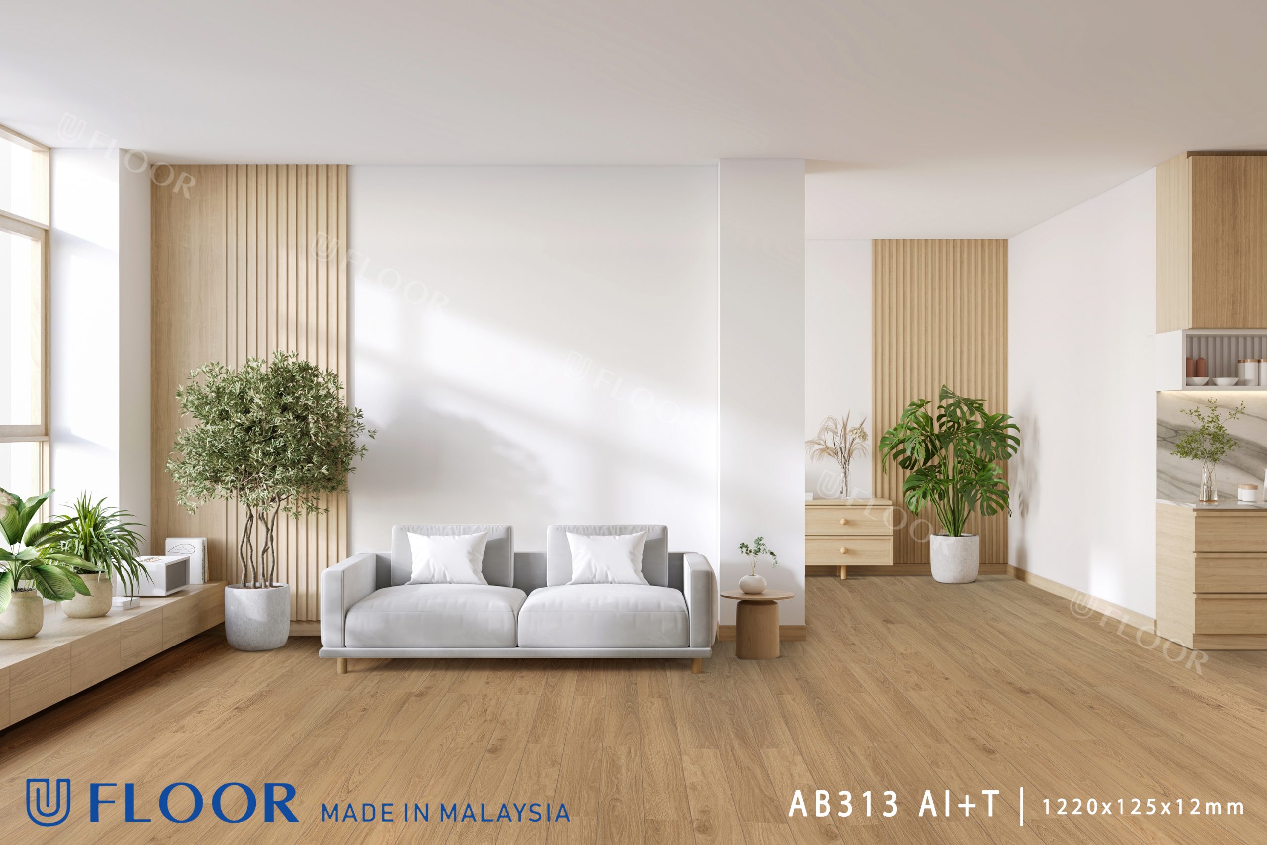 Sàn gỗ U Floor AB 313 AI - Narrow Plank - Hình ảnh 2